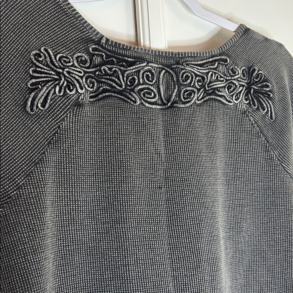 Soft Surroundings Thermal Embroidered Top - Picture 9 of 9